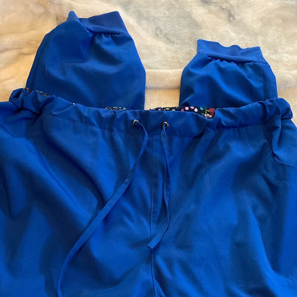 Scrub jogger pants